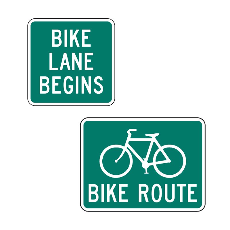 BC Signs - Section 1.3 - Bicycle Signs