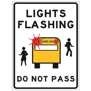 Lights Flashing Do Not Pass (School Bus)