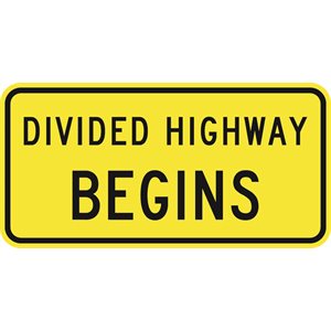 Divided Highway Begins (Tab)