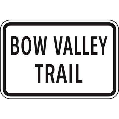Bow Trail Black / White