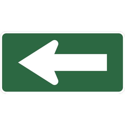 Direction Arrow Left Right White / Blue
