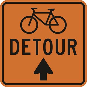 Bicycle Lane Detour