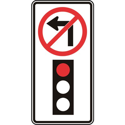 No Left Turn On Red