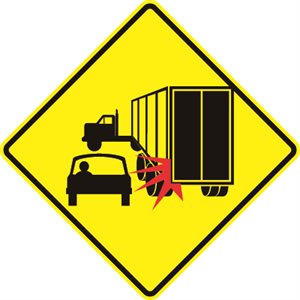 Truck Turning Trailer Hazard