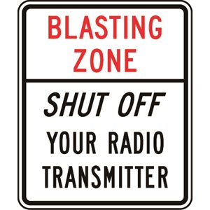 Blasting Zone Shut Off Your Radio Transmitter