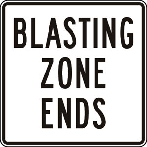 Blasting Zone Ends