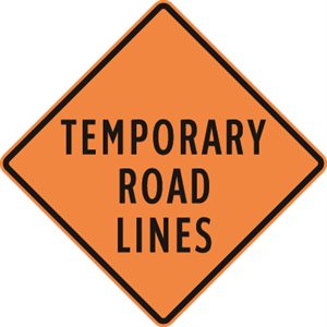 Temporary Road Lines