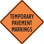 Temporary Pavement Markings