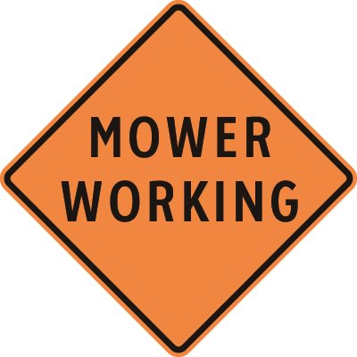Mower Working