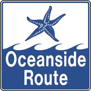 Oceanside Route Marker