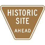 Historic Site Ahead