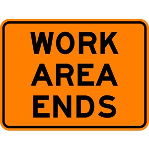 Work area ends Tab