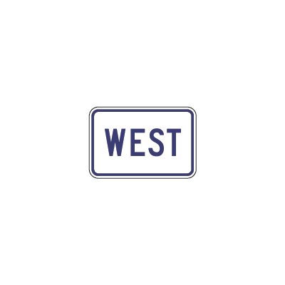 Cardinal Direction-West