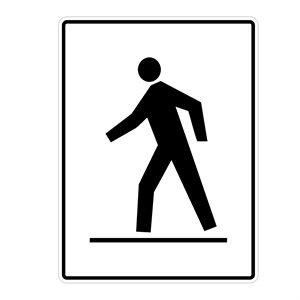 Pedestrian Crosswalk Right