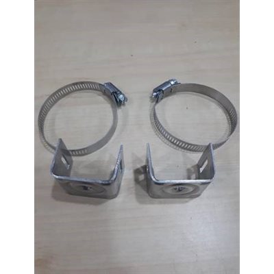 Small Round Post Hdw. 2 x D001 Bracket & HS40 Clamp.