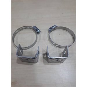 Small Round Post Hdw. 2 x D001 Bracket & HS40 Clamp.