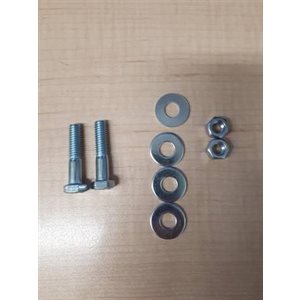1-1 / 2" X 5 / 16" Hardware Only (2 bolts, 2 nuts, 4 washers)