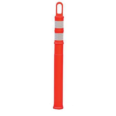 42” Looper Tube with 2" x 4" HI Band | Posts & Bases | Delineators ...