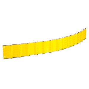 3M™ Diamond Grade™ Linear Delineation Panels - LDS-FY344 - Fluorescent Yellow - 34" x 4"
