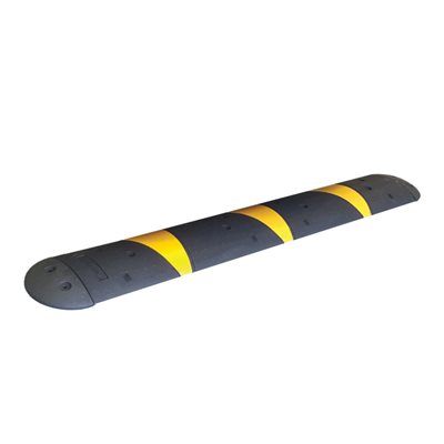 Speed Bump - 6' - Yellow Stripe, Cat Eyes