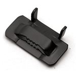 3 / 4" Ear-Lokt Buckle Deluxe Black Polyester Coated Bandit - Sold by Box of 100